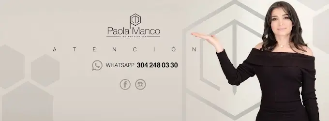 Foto de Paola Manco en su consultorio