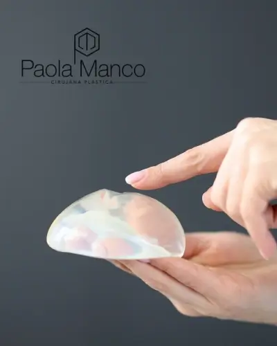 Foto de implante mamario